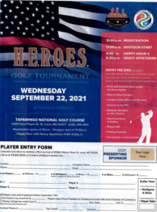 2021 Heroes Golf Registration