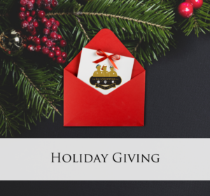 Holiday Giving 12.1