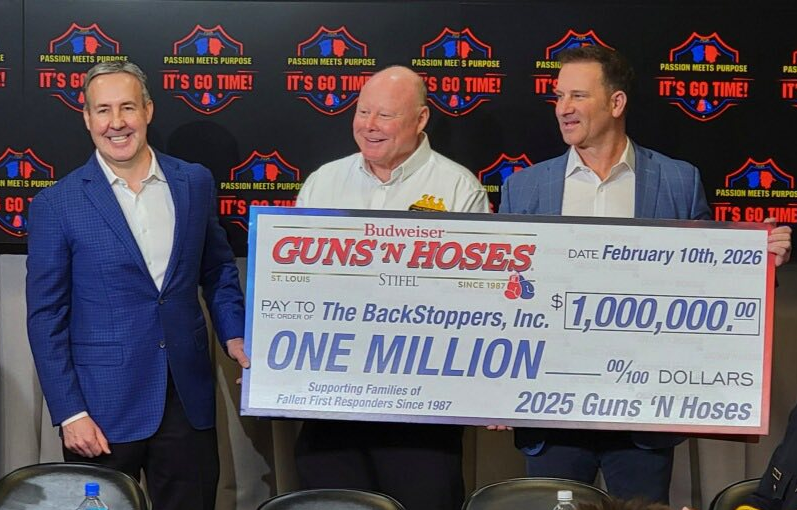 38th Annual Budweiser Guns 'N Hoses Donation Presentation