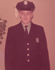 Firefighter David McDonald