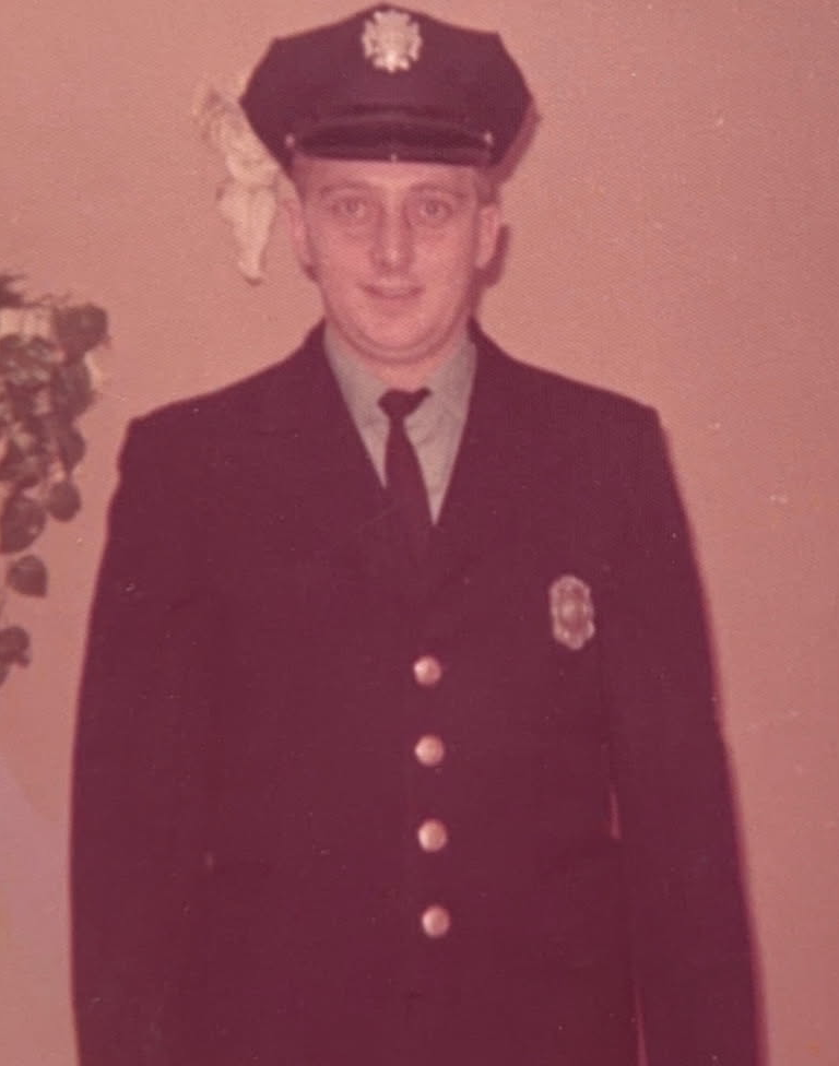 Firefighter David McDonald